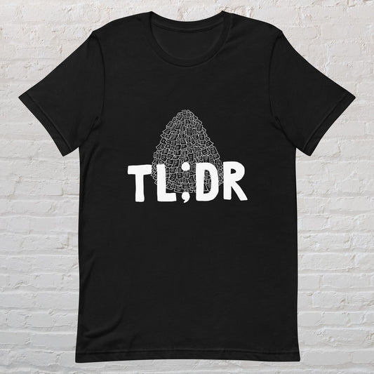 TL;DR T-Shirt, Dark Mode