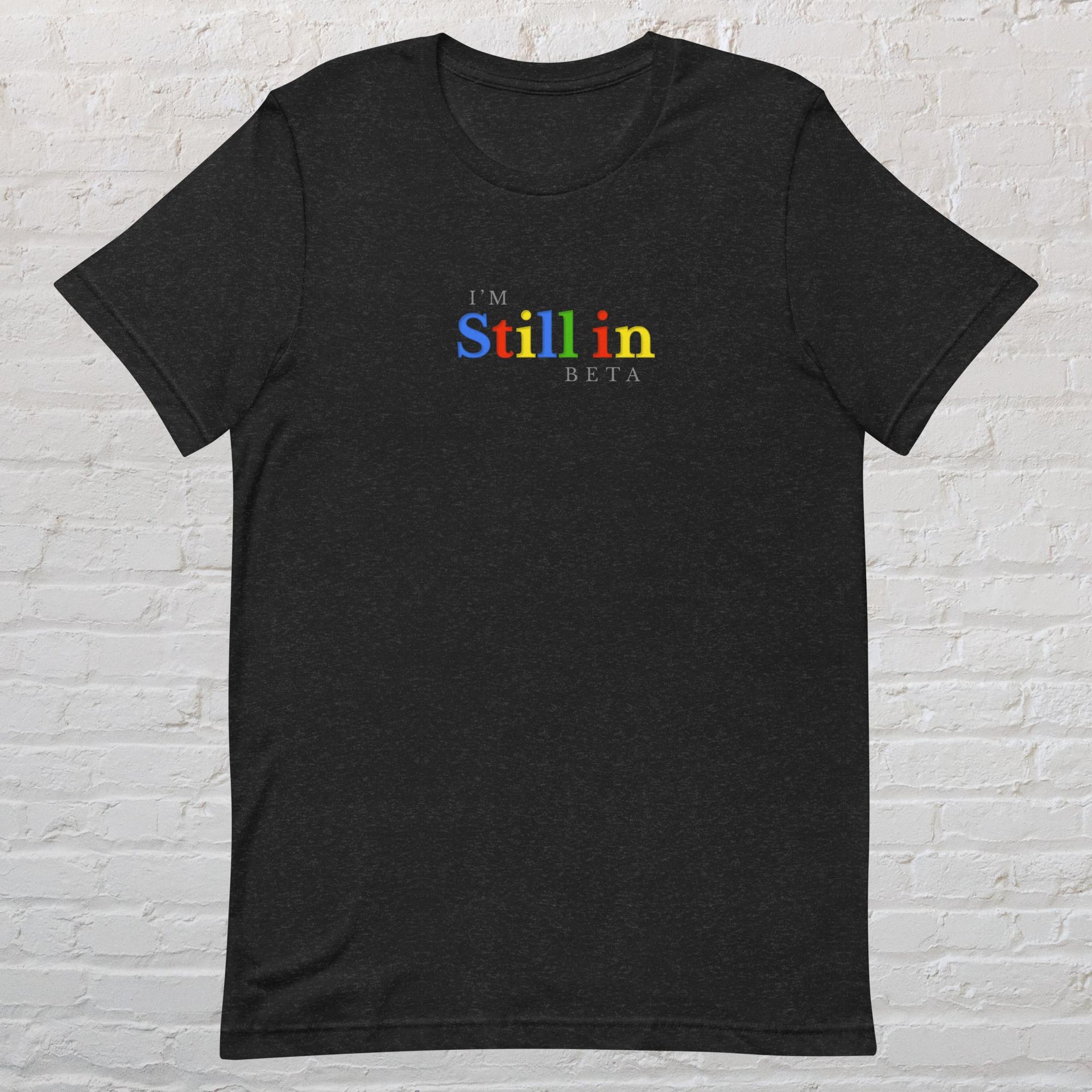 Camiseta Urban Backwoods 'I'm Still In Beta' Para Hombre - Algodón Premium Y Corte Clásico