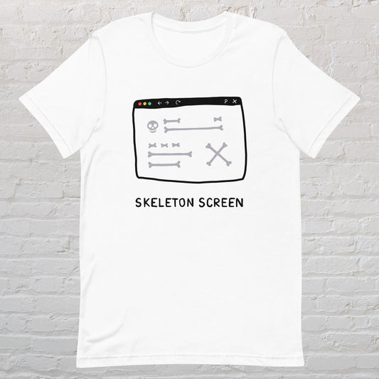 Skeleton Screen T-Shirt
