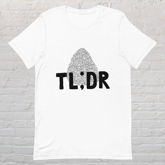 TL;DR T-Shirt, Light Mode